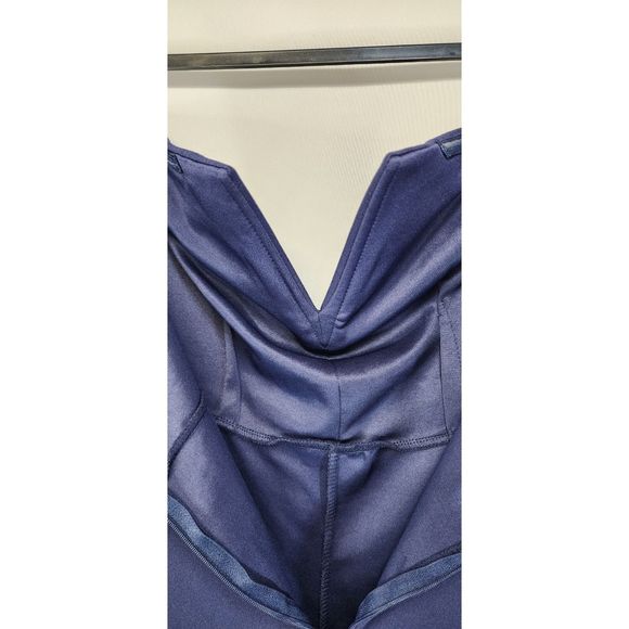 NWT Lulus Power of Love Navy Blue Strapless Jumpsuit Size M - Picture 8 of 9